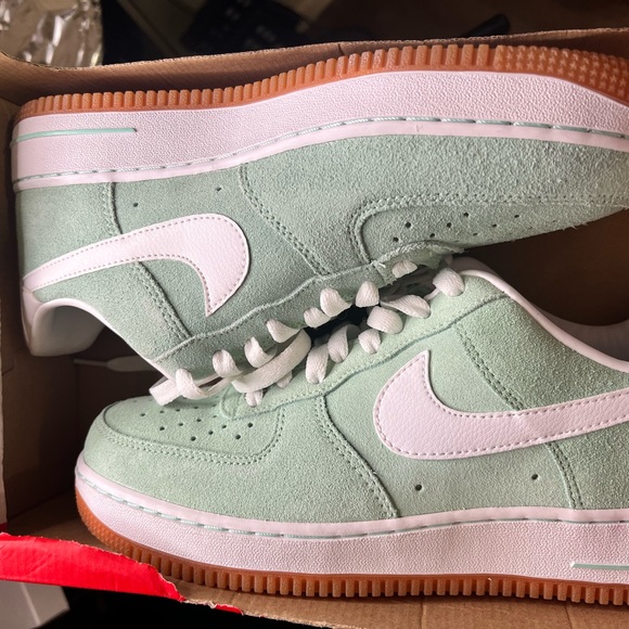 Vintage NIKE Airforce 1’s teal - Picture 1 of 3